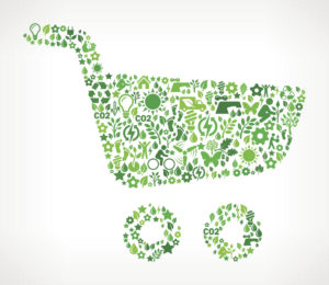 Shopping Cart Environmental Conservation and Nature interface